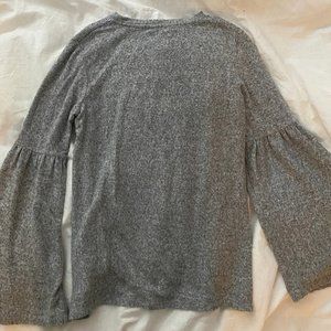 Zara Grey Flair Long Sleeve